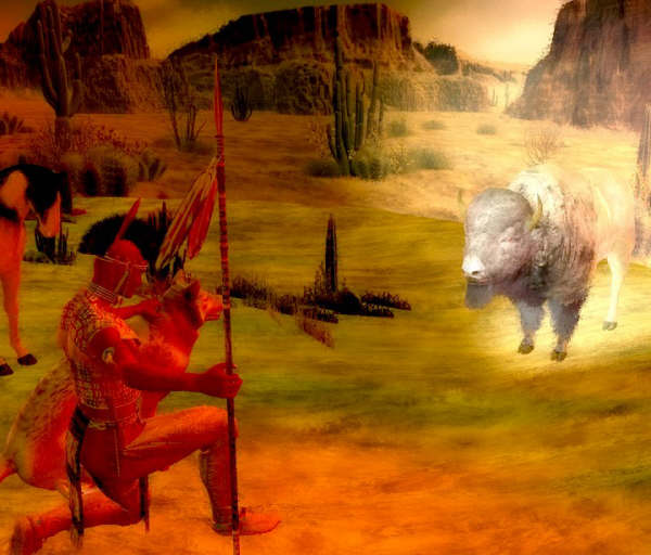 Praying to Wakan Tanka von Derek Praying to Wakan Tanka