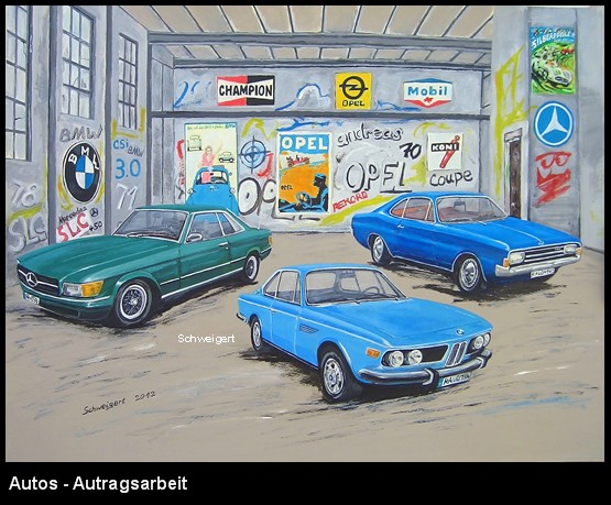 Autos - Auftragsarbeit von Autos - Auftragsarbeit