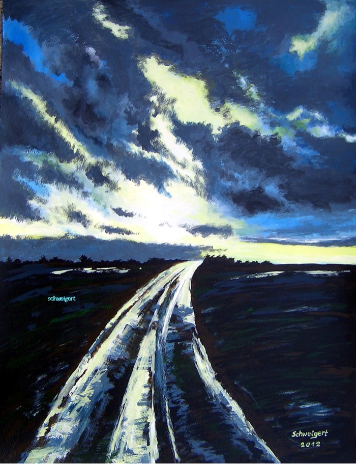 Weg von Weg
