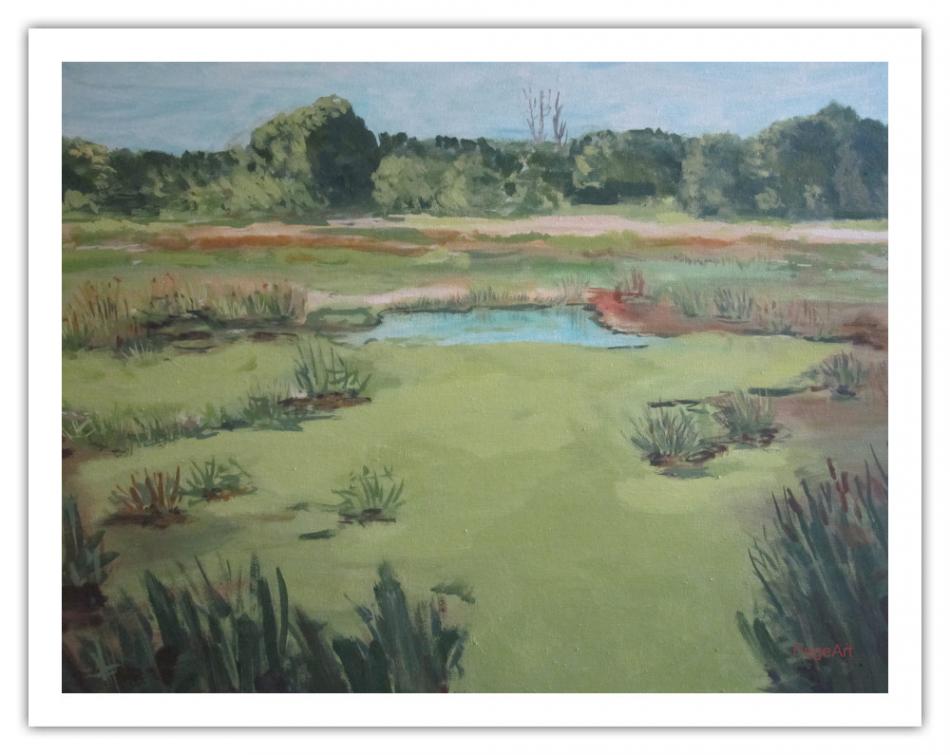 Fließlandschaft von PeGeArt Fließlandschaft