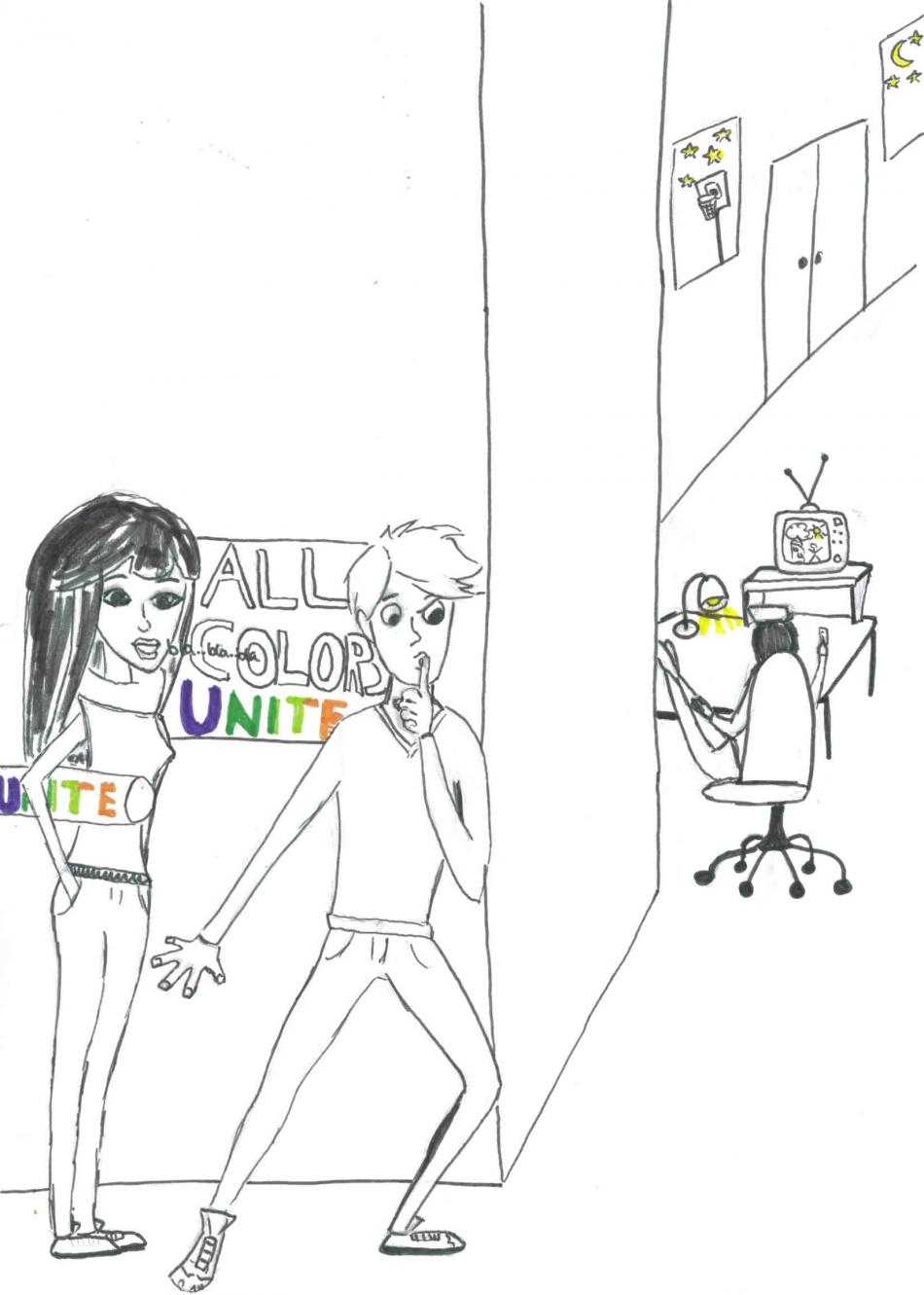 Scene aus dem Buch-All Colours United von Scene aus dem Buch-All Colours United