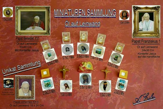 MINIATUREN SAMMLUNG von A.Eiler MINIATUREN SAMMLUNG