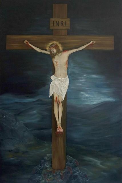 Jesus am Kreuz von A.Eiler Jesus am Kreuz