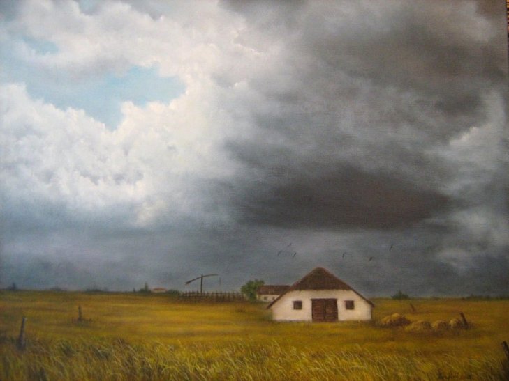 Puszta vor dem Sturm von kraftili Puszta vor dem Sturm