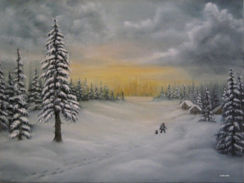 Bald schneit es wieder... von kraftili Bald schneit es wieder...