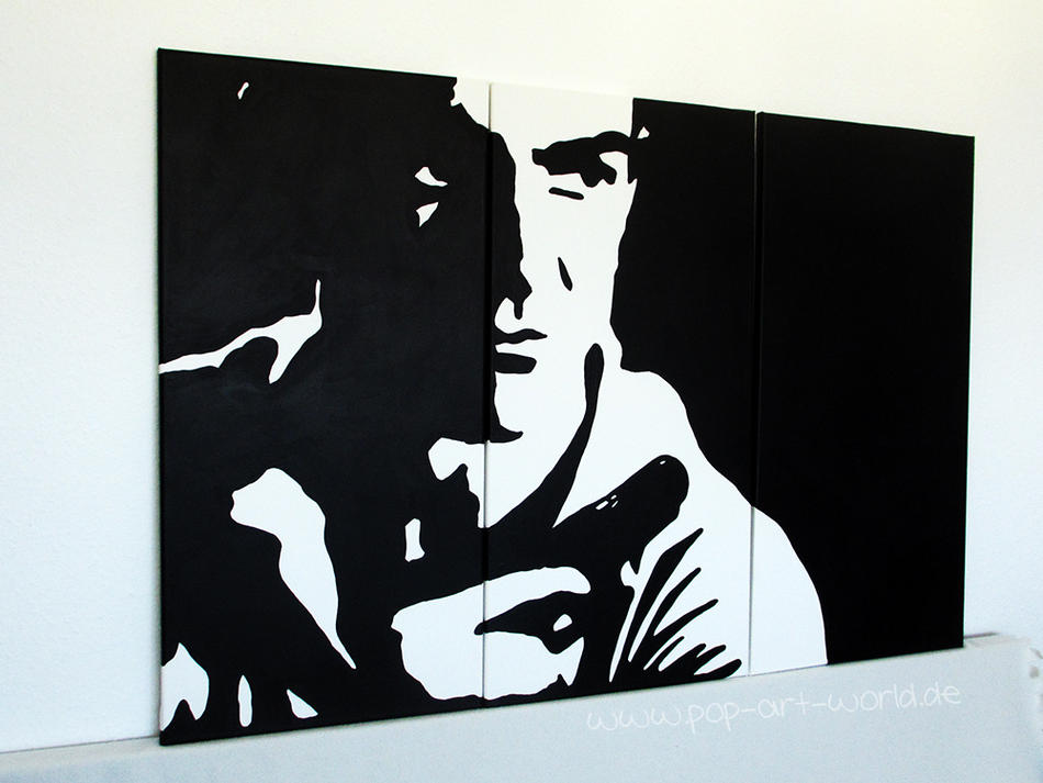 James Bond - Dr. No - Pop Art von Luke Bauer James Bond - Dr. No - Pop Art