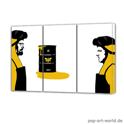 Breaking Bad - Pop Art von Luke Bauer Breaking Bad - Pop Art