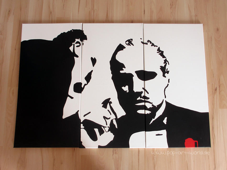 Der Pate - Pop Art - NEW von Luke Bauer Der Pate - Pop Art - NEW
