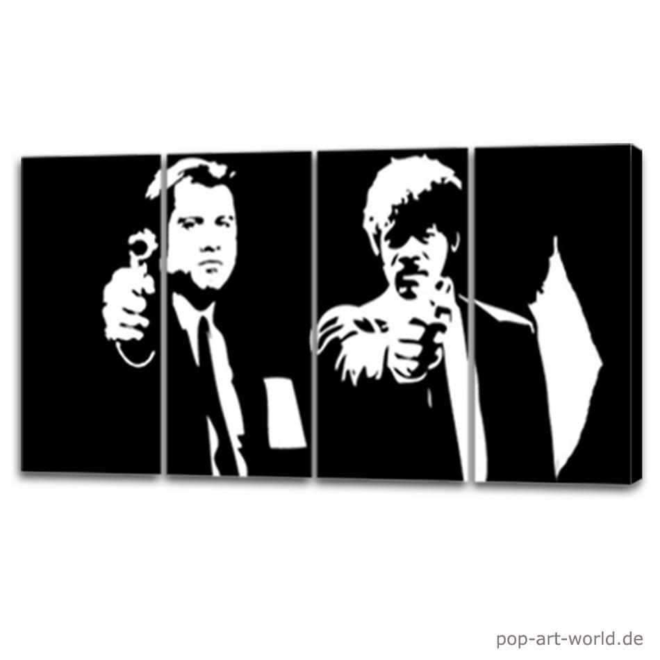 Pulp Fiction – Leinwand XXL von Luke Bauer Pulp Fiction – Leinwand XXL