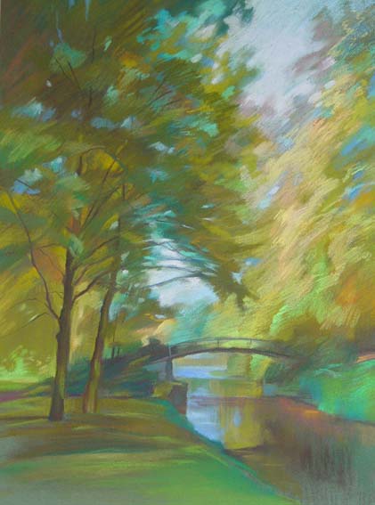 Brücke im Wärlitz von Elena Brücke im Wärlitz