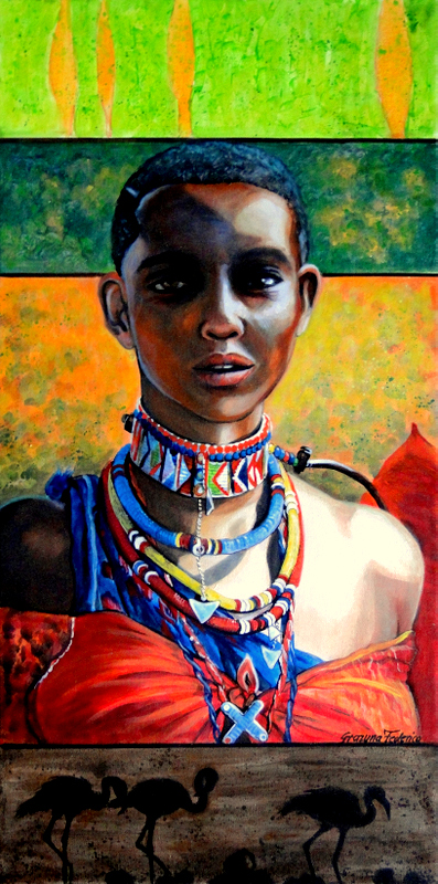 Massai Women von Grazynarte Massai Women