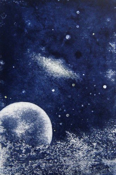 Cosmic encounter von Tamara Valdovino Cosmic encounter
