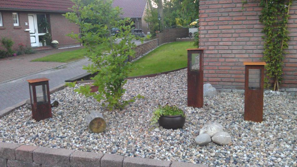 Handgefertigte Gartenlamepen von mister metal Handgefertigte Gartenlamepen