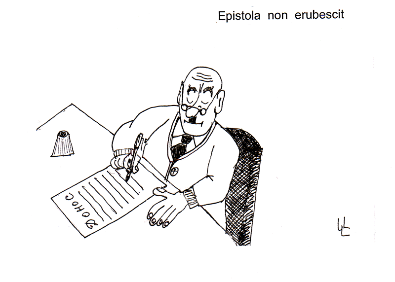 letter does not blush von letter does not blush