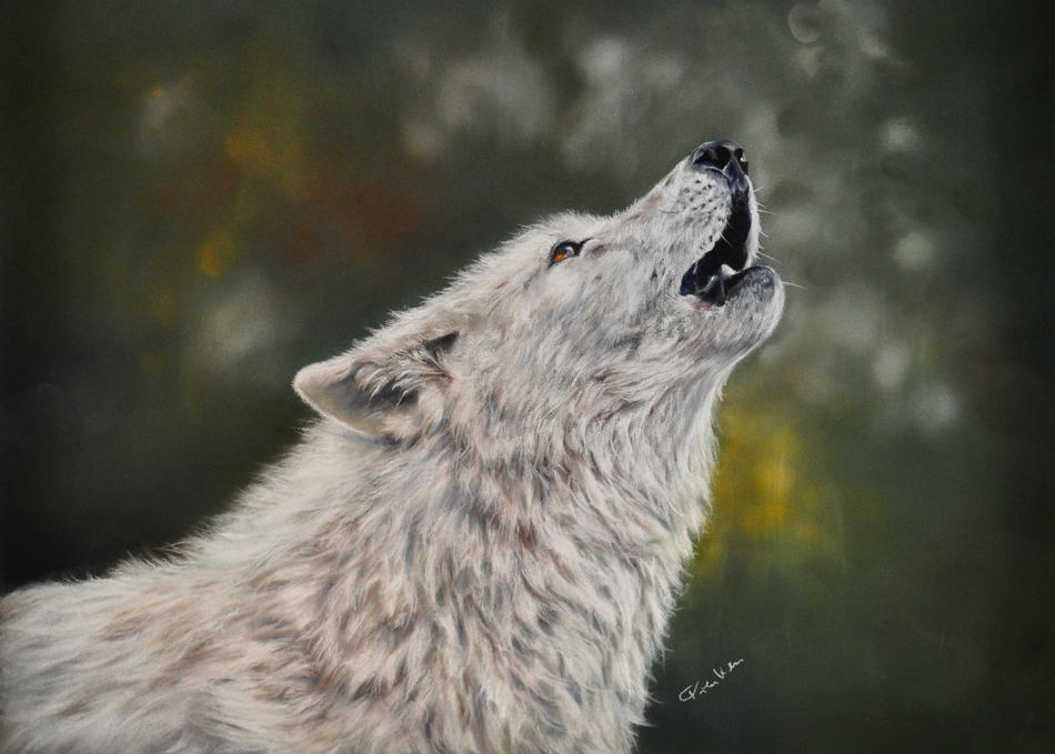 Howling Wolf von Frenken-Art Howling Wolf