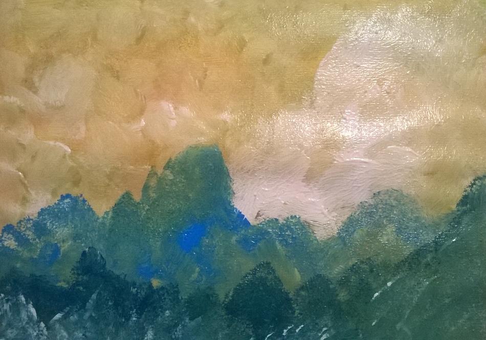 Einsame Berge von Nina Einsame Berge