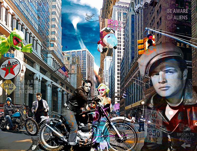 Marlon Brando - New York von Wolfgang d`Autriche Marlon Brando - New York
