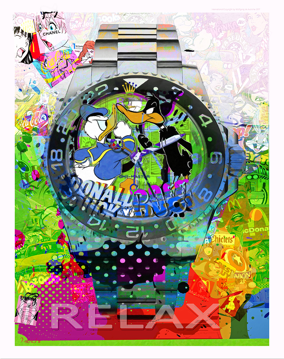 RELAX with Donald Duck von Wolfgang d`Autriche RELAX with Donald Duck