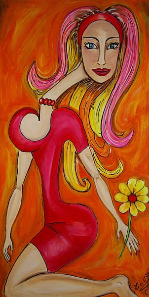 Lady in Red von xio Lady in Red