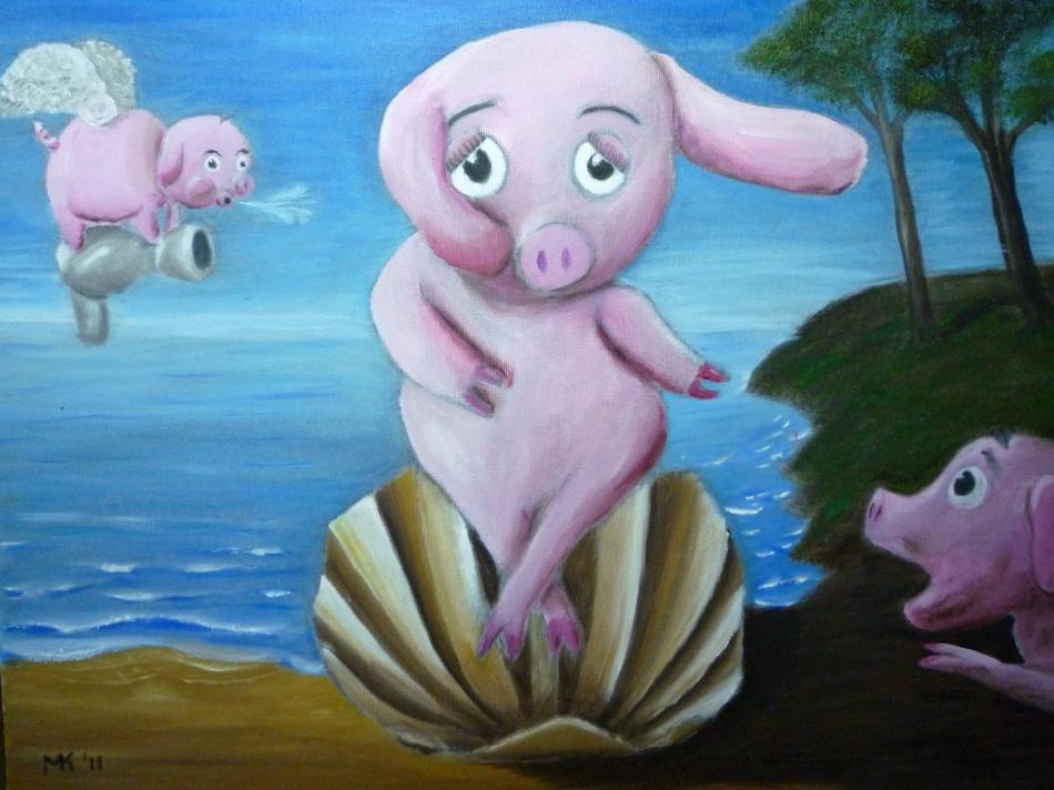 Die Geburt des Schweinchens von Die Geburt des Schweinchens