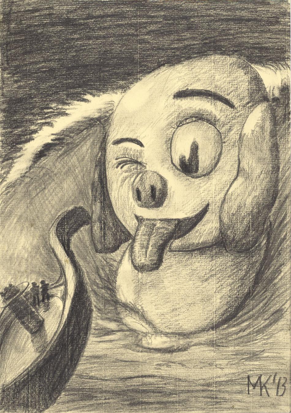 Das Schweinchen-Grauen von Das Schweinchen-Grauen