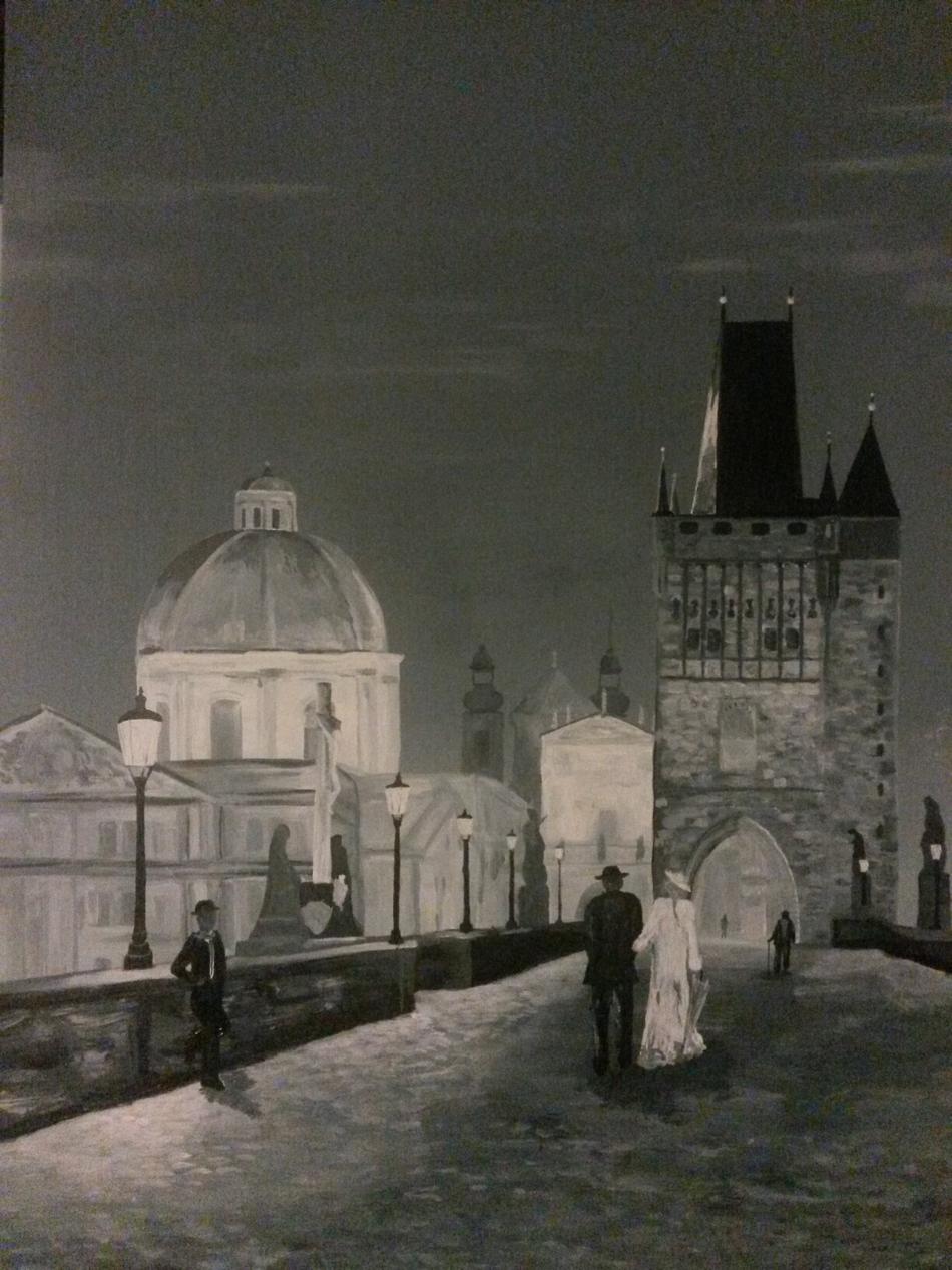 Prag bei Nacht von DonCon Prag bei Nacht