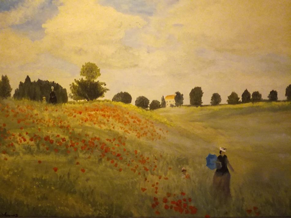 Mohnfeld bei Agetuil (Monet) von DonCon Mohnfeld bei Agetuil (Monet)