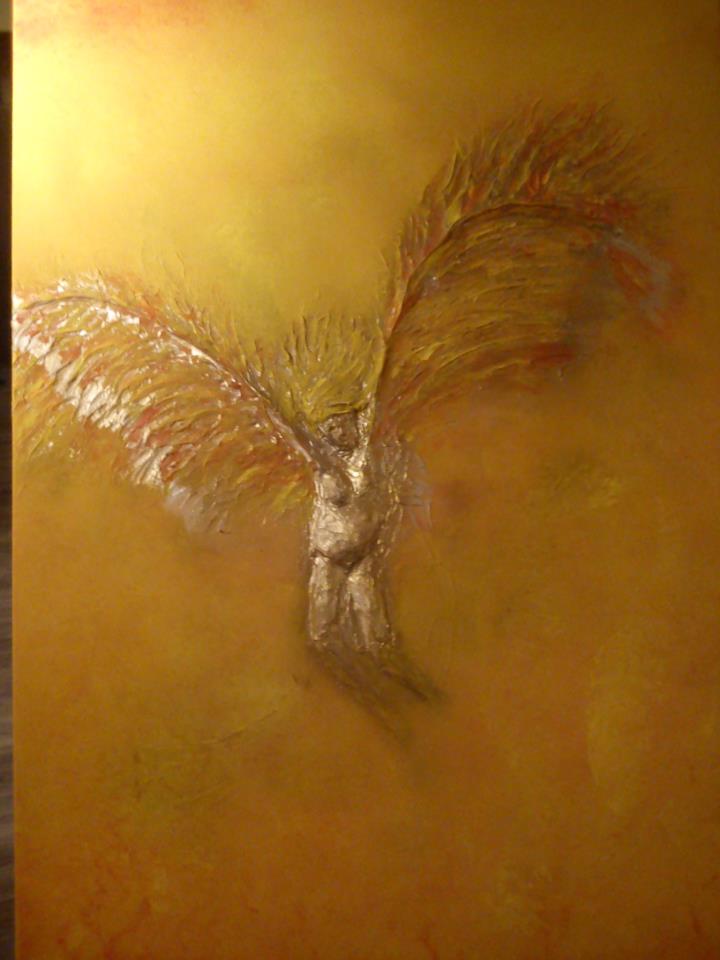 Kunstwerk Phönix aus der Asche von Paolo´s World Design GmbH