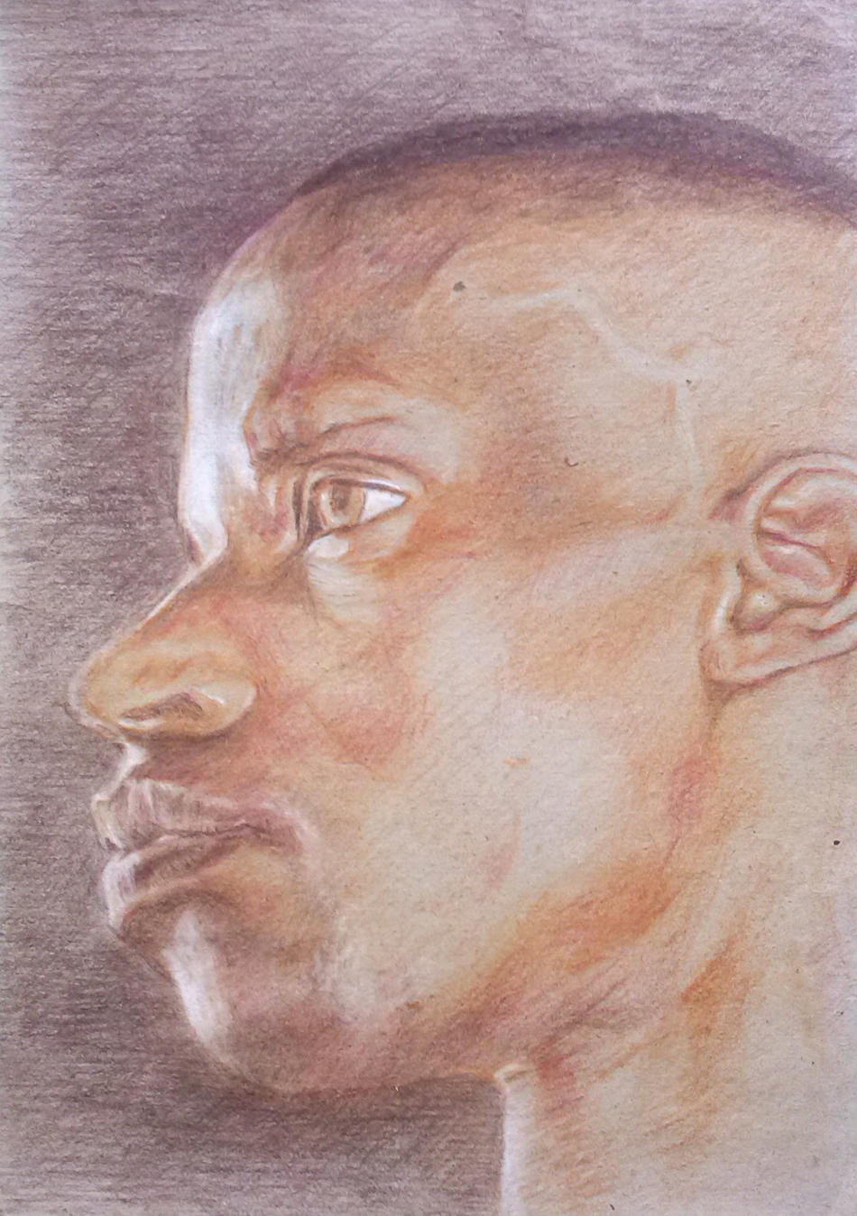 Portraitstudie von Kaps Portraitstudie