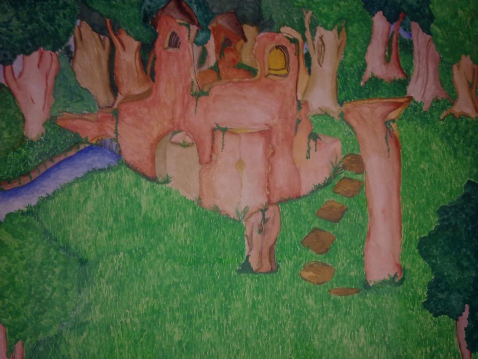 Ruine von abstraKT - Kunst by K. Tegenkamp Ruine