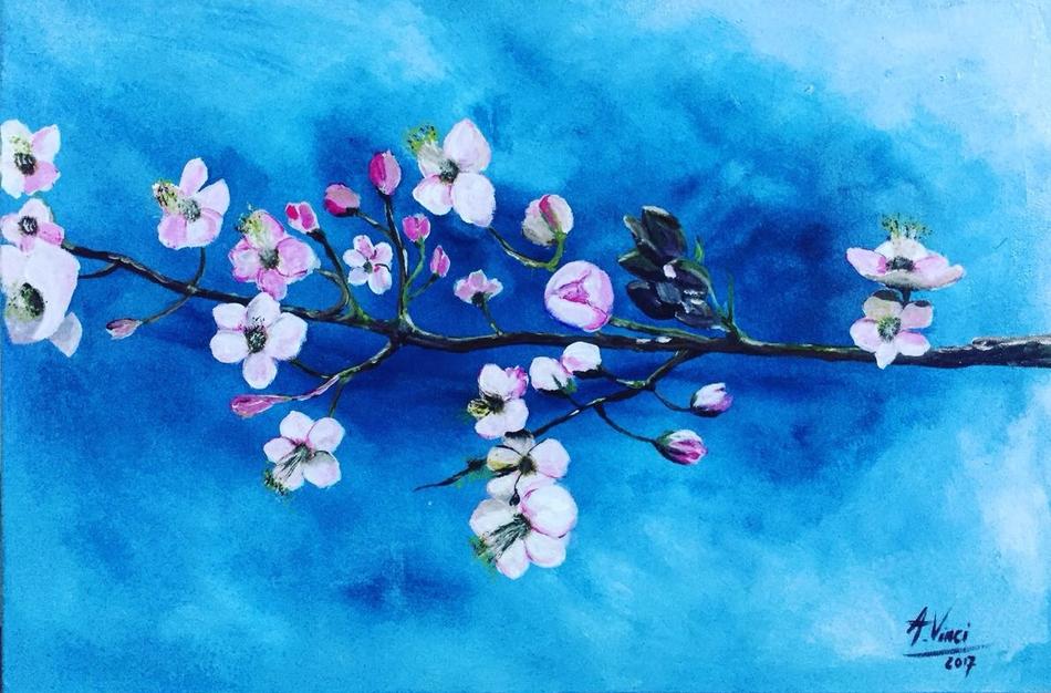 Kirschblüte von A.Vinci Kirschblüte
