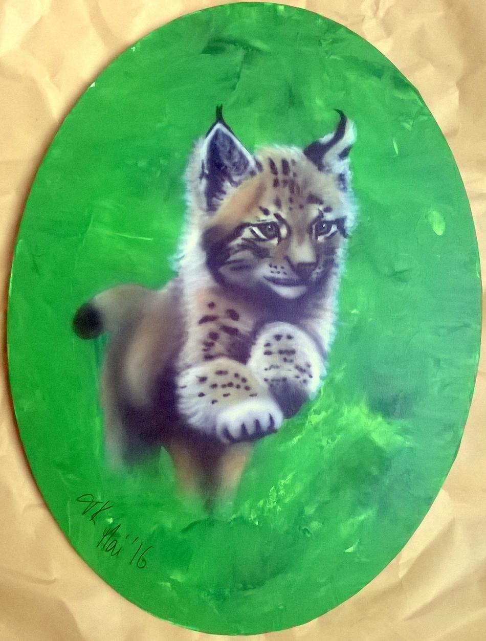 Sprung ins Leben von airbrushportraits Sprung ins Leben