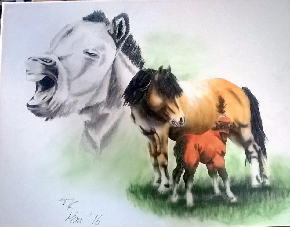 Kindliche Freude von airbrushportraits Kindliche Freude