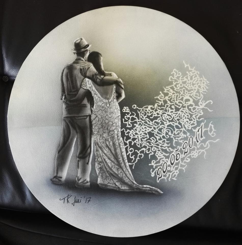 Gemeinsamer Blick in die Zukunft von airbrushportraits Gemeinsamer Blick in die Zukunft