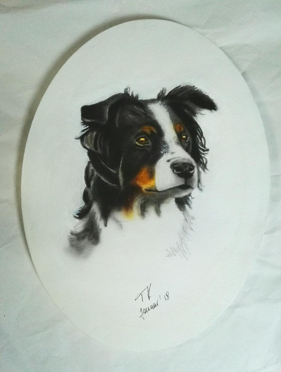 Hundeportrait von airbrushportraits Hundeportrait