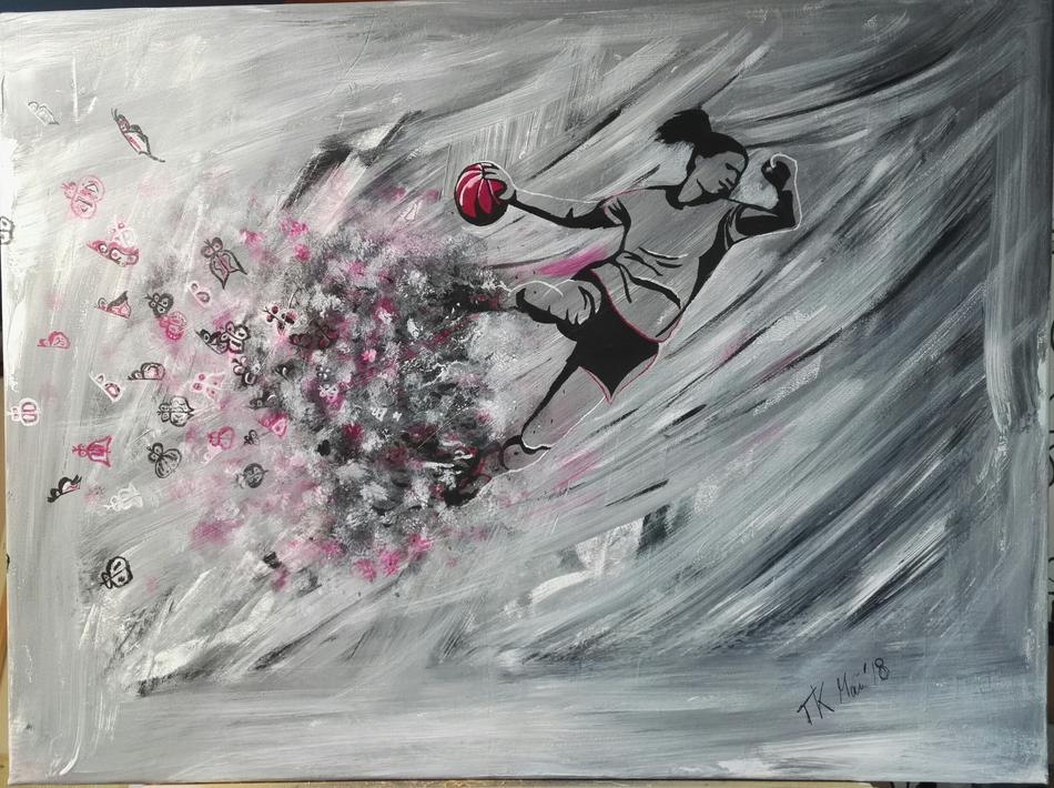 Handballerin von airbrushportraits Handballerin
