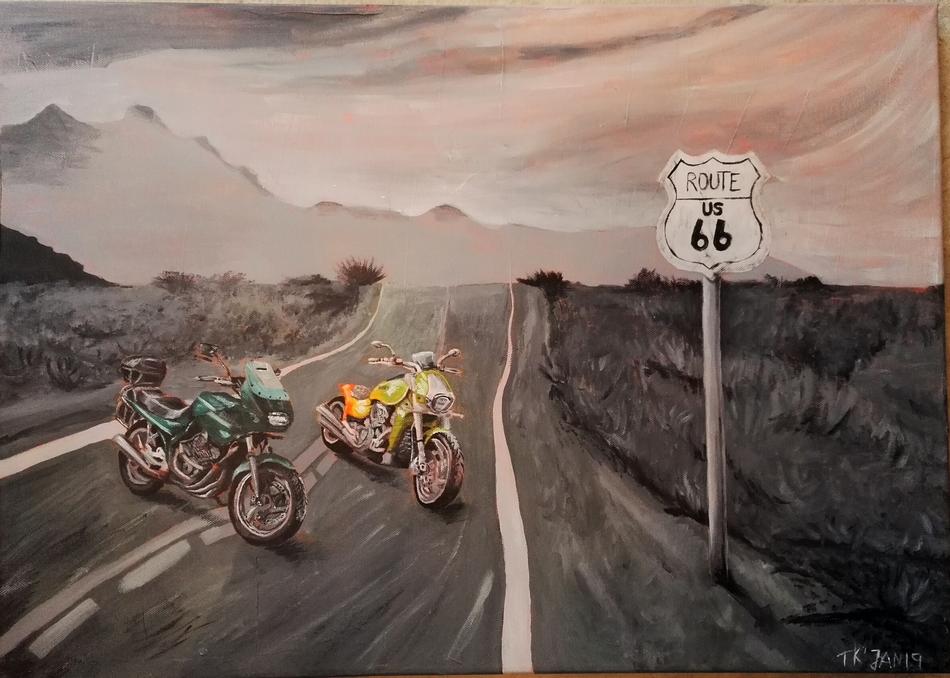 Route 66 von Route 66