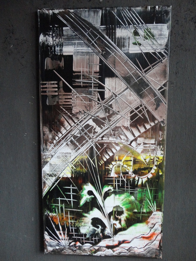 Kunstwerk Original Bild Abstrakt Acryl Deko Wand Kunst Art Design