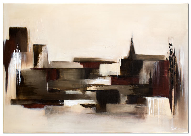 Wandbilder abstrakt der Block handgemaltes Wandbild von Slavova Art Wandbilder abstrakt der Block handgemaltes Wandbild