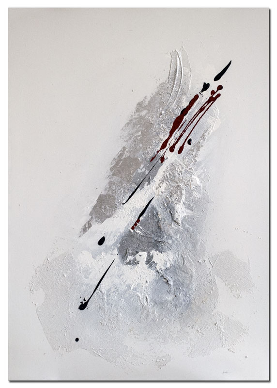 Wandbild Eclyps moderne Kunst handgemalt von Slavova Art Wandbild Eclyps moderne Kunst handgemalt
