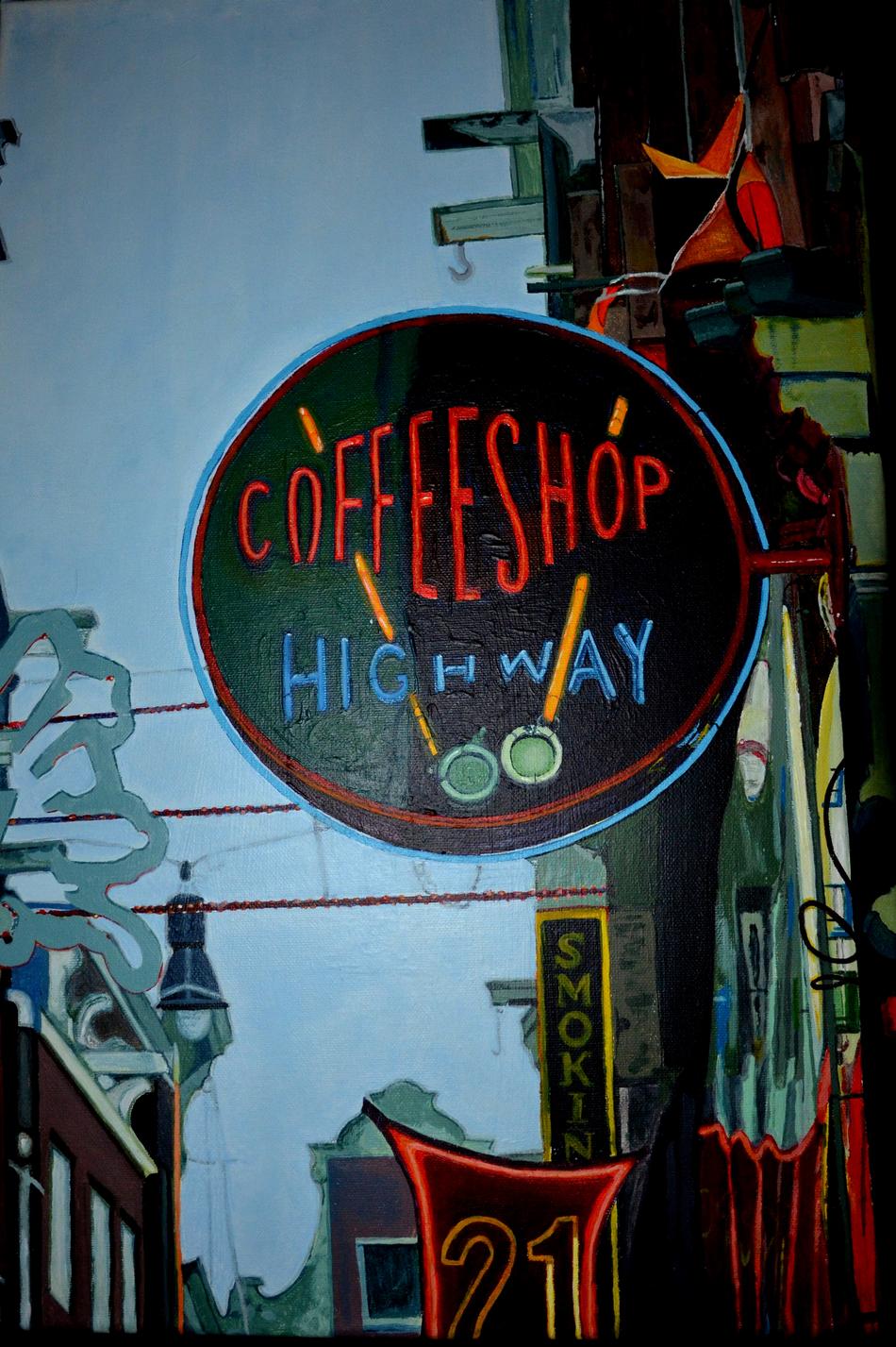 Amsterdam Coffeeshop von M. W. Foelster Amsterdam Coffeeshop