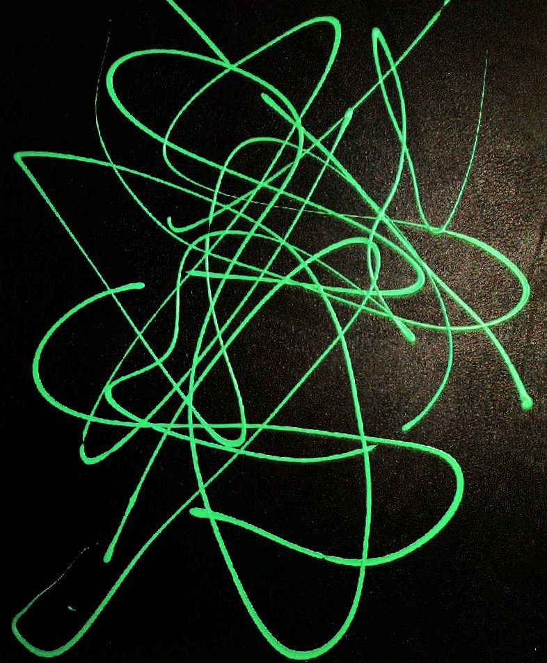 Dark Art Green von Olivia Seger Dark Art Green