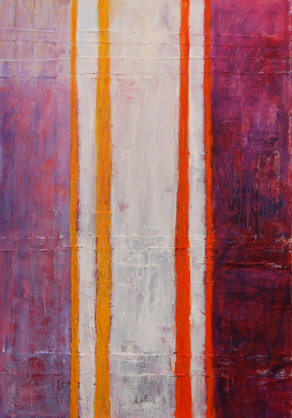 Orange Purple von Helge Hensel Orange Purple