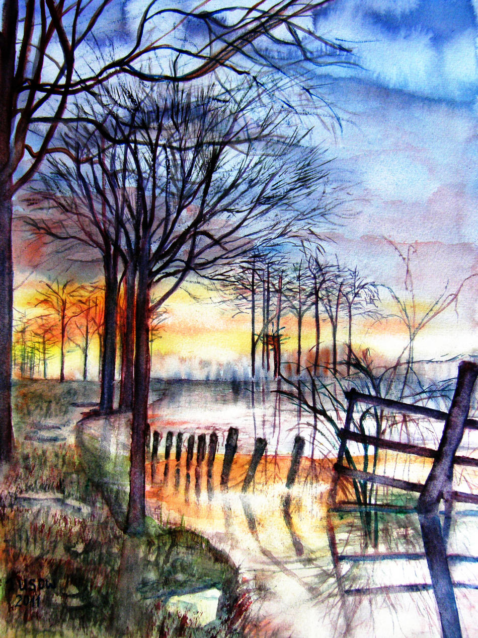 Herbstlandschaft von Ira Herbstlandschaft