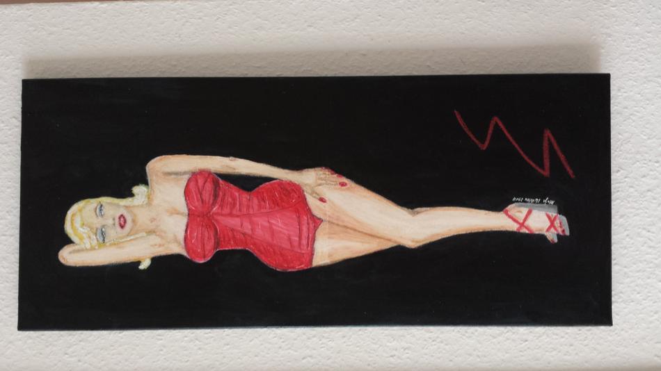 Marilyn Monroe Pin up von alaja ashton Marilyn Monroe Pin up