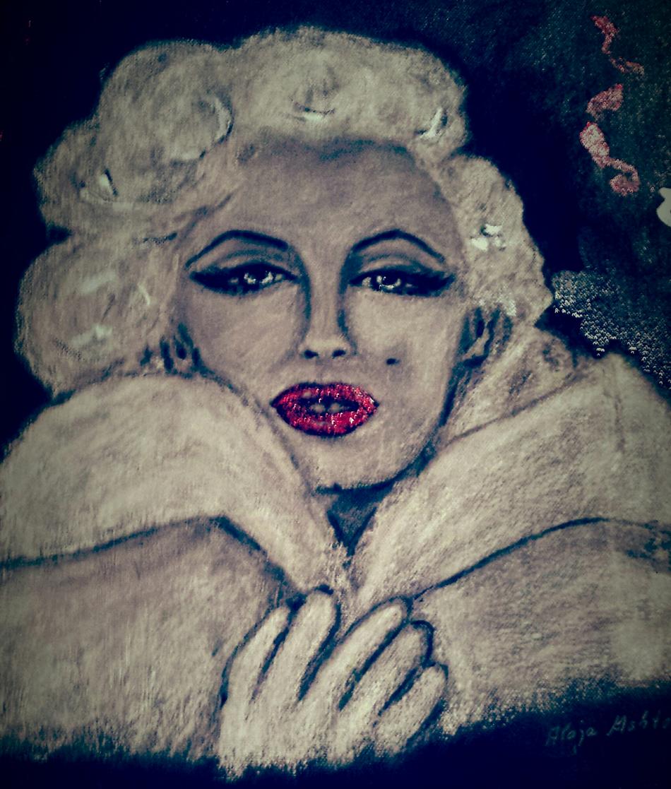 Marilyn Lips Red von alaja ashton Marilyn Lips Red