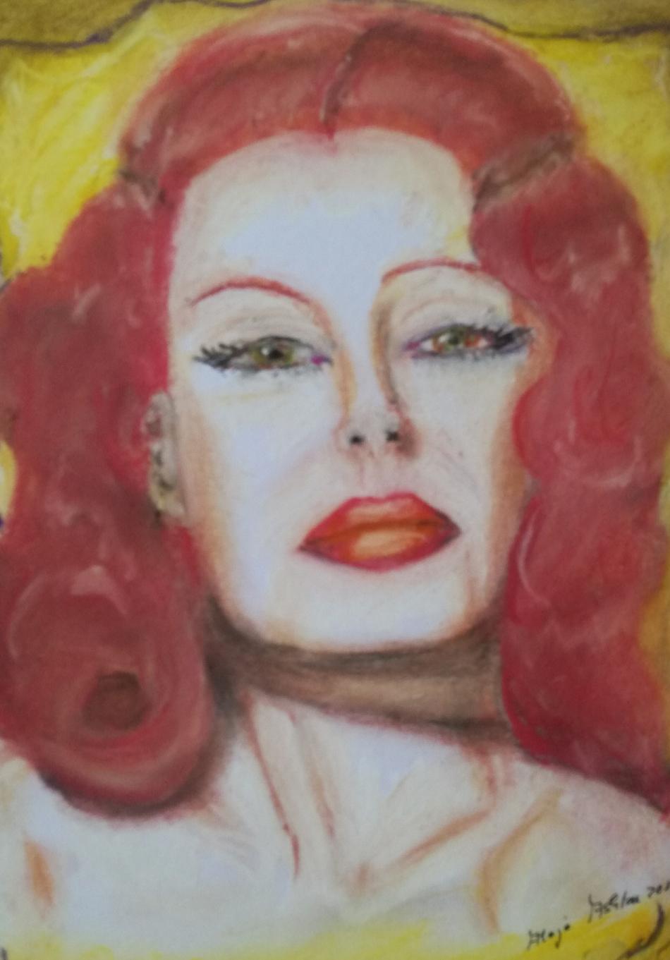Rita Hayworth von alaja ashton Rita Hayworth