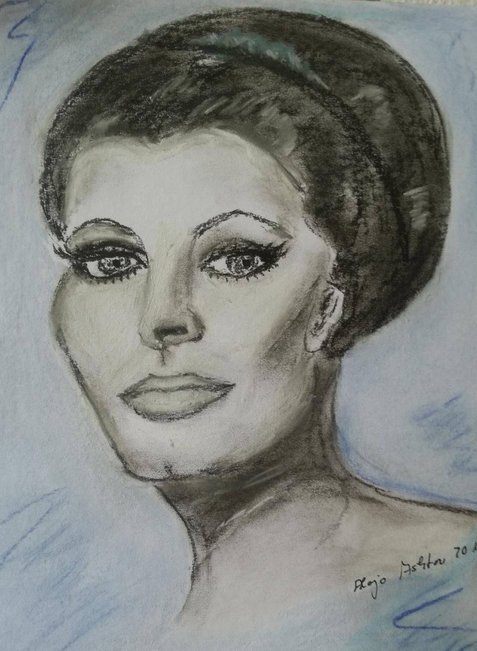 SOPHIA LOREN von alaja ashton SOPHIA LOREN