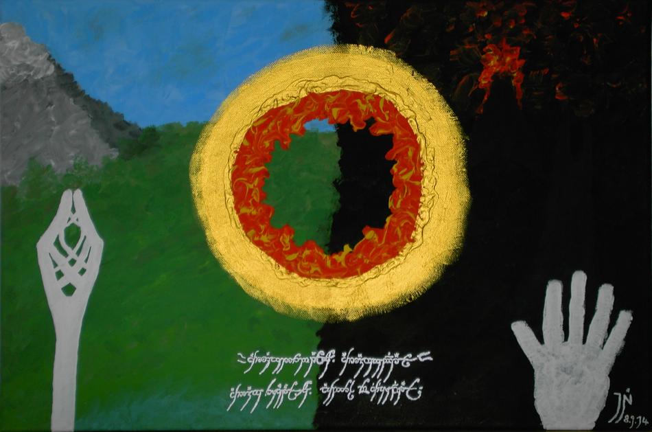 Kunstwerk Ein Ring sie zu knechten... von JogiNiels