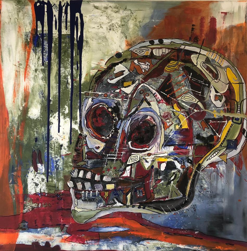 Totenkopf 6 von Atelier Haus Himmelsberg Totenkopf 6